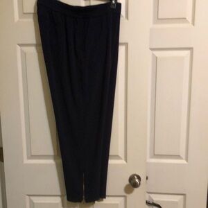 Chico's Zenergy Blue Joggers with Zipper ankle